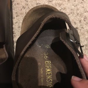 Women’s size 6 Birkenstock’s used condition